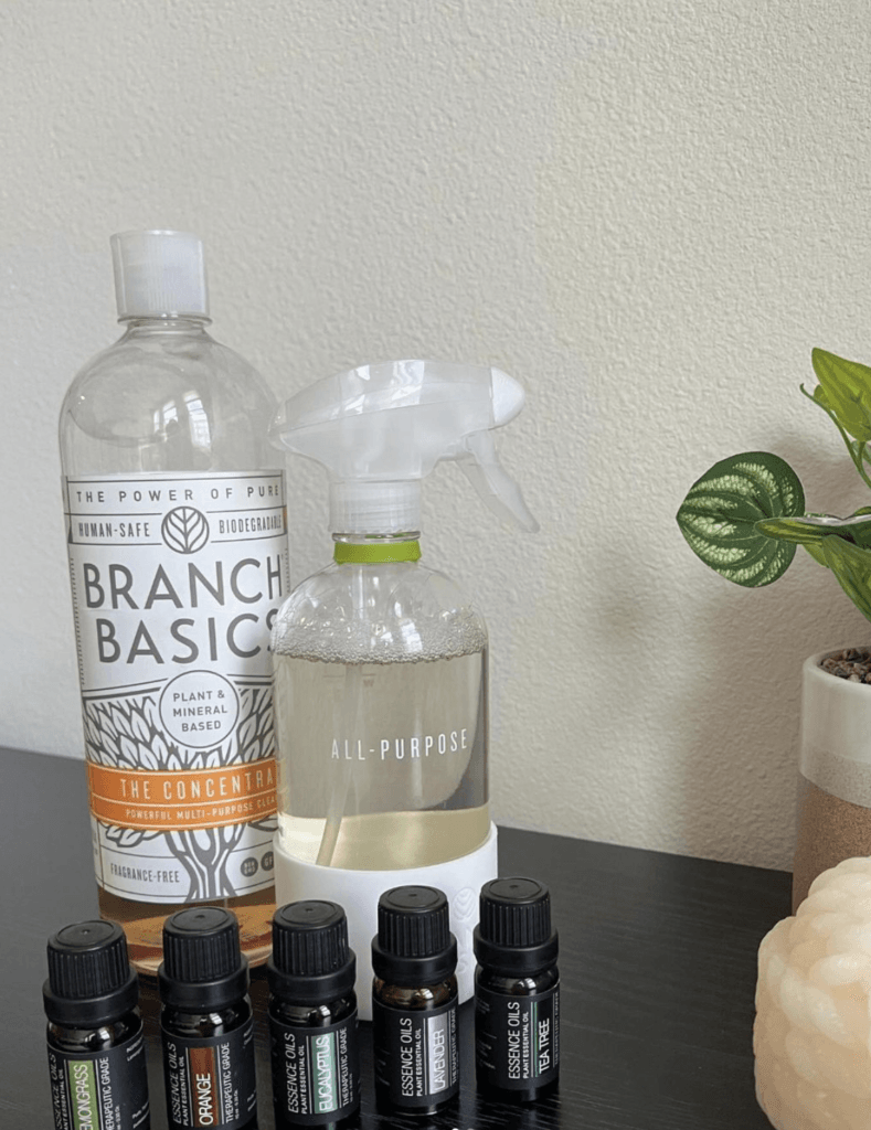 cleaning bottles